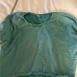 Splendid Teal Knit Top